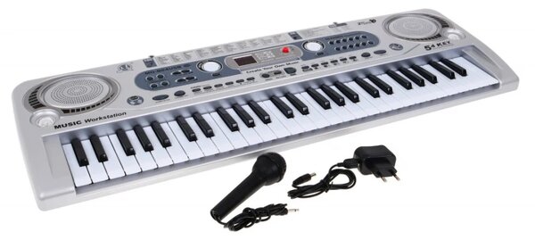 Klavijatura 54 tipka srebrna MQ-824USB 5+