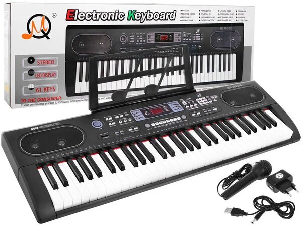 Klavijatura 61 tipka MQ-603UFB metronom 5+