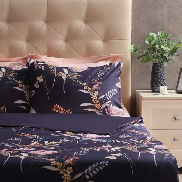 Posteljina s plahtom Protea Saten 140x200