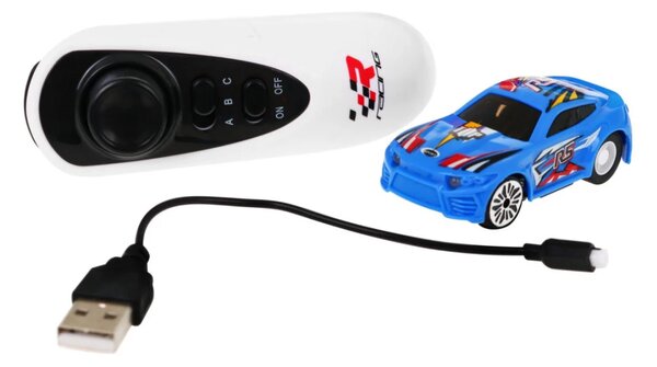 Fluorescentna trkaća staza 57 dijelova + LED auto