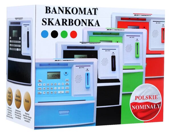 Bankomat-kasica 3+ crveni kartica i način štednje