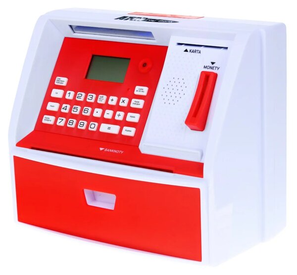 Bankomat-kasica 3+ crveni kartica i način štednje