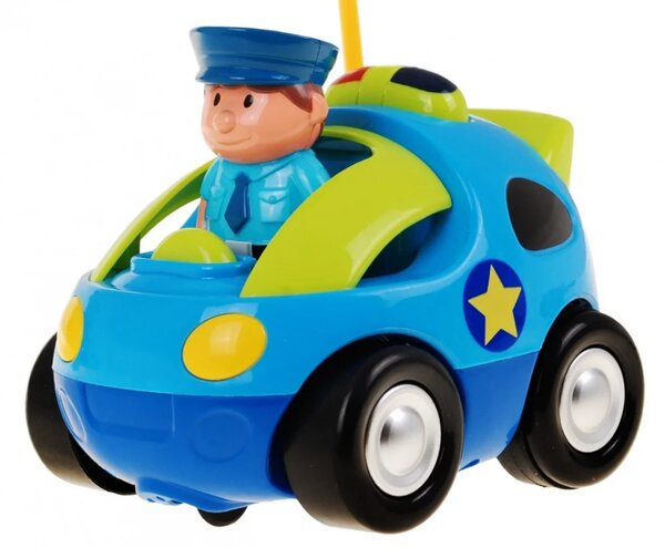 Policijski automobil na daljinsko 3+ volan i figura