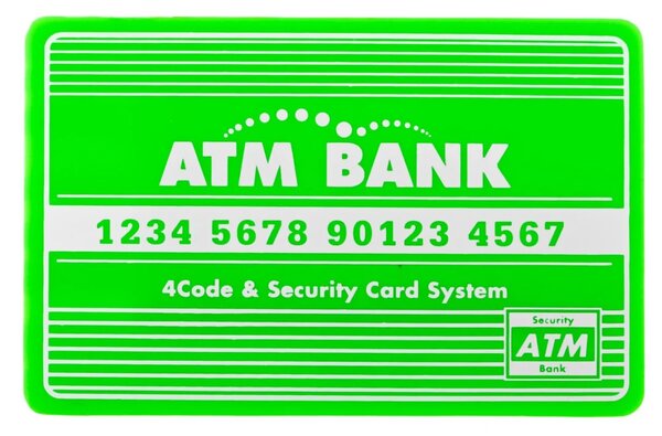 Bankomat-kasica za djecu 3+ zeleni s karticom i PIN-om
