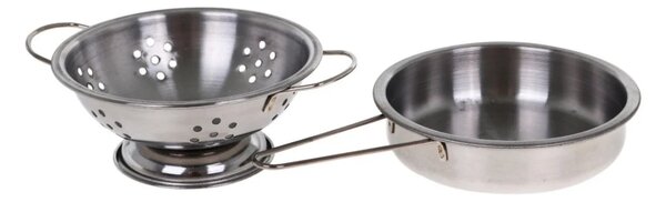 Metalni set lonaca za djecu, 11 kom, 3+