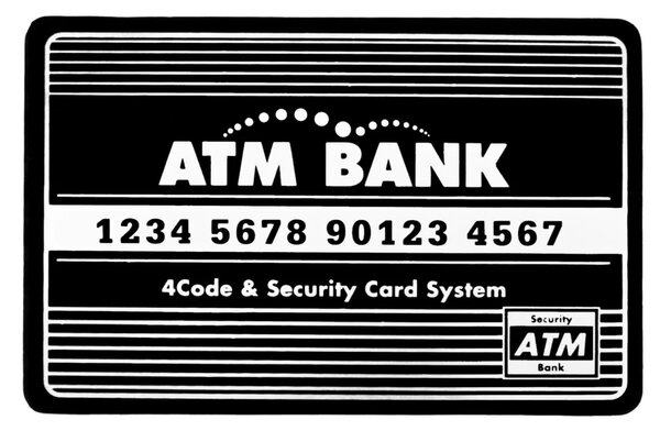 Bankomat-kasica za djecu 3+ crni s karticom i PIN-om