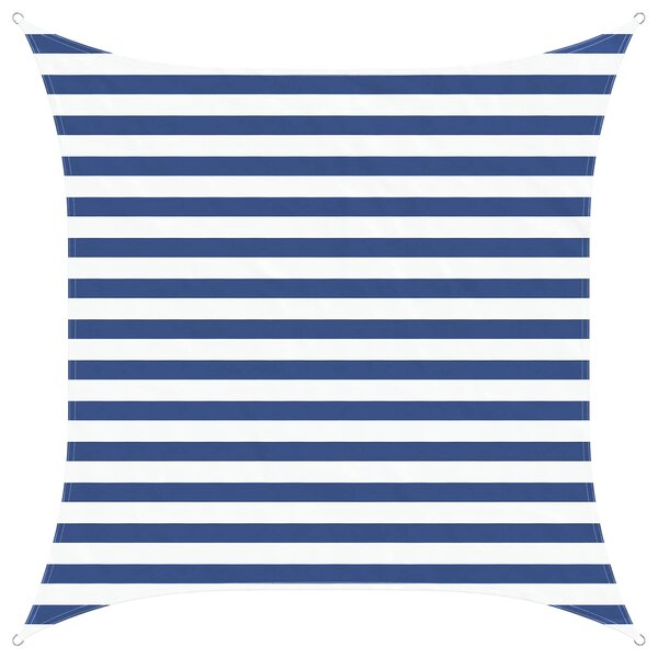 Jedro za sunce Plava i bijela 2 x 2 m 100% poliester Oxford - Plava / 2 x 2 m