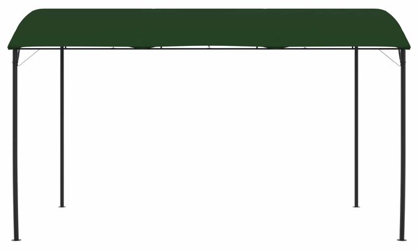 Gazebo 4 x 3 x 2,55 m Zelena Tkanina i Aluminij 180 gsm - Zelena / 4 x 3 x 2,55 m