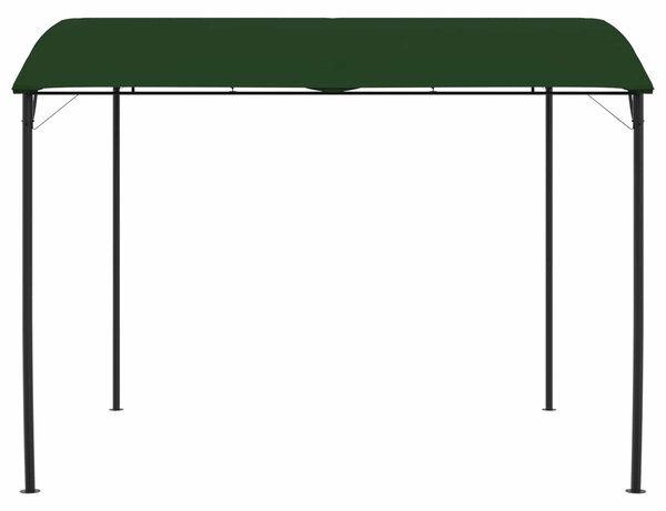 Gazebo 3 x 3 x 2,55 m Zelena Tkanina i Aluminij 180 gsm - Zelena / 3 x 3 x 2,55 m