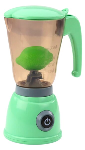 Električni blender za djecu s voćem i čašom, zeleni