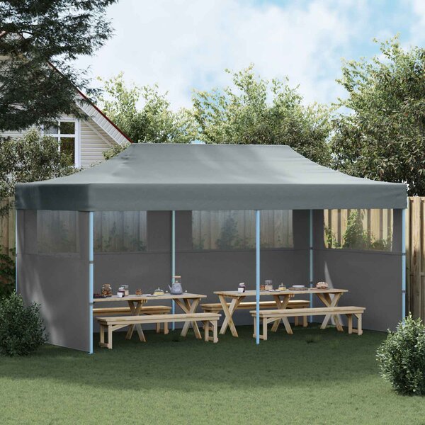 Šator za zabave Antracit 291 x 580 x 315 cm Oxford tkanina - Antracit / 291 x 580 x 315 cm