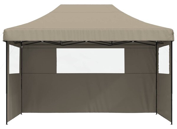 Šator za zabave Sivo-smeđa 279 x 410 x 315 cm Oxford tkanina - Smeđesiva / 279 x 410 x 315 cm