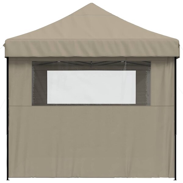 Šator za zabave Sivo-smeđa 279 x 410 x 315 cm Oxford tkanina - Smeđesiva / 279 x 410 x 315 cm