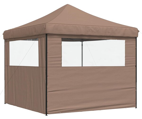 Šator za zabave Smeđa 292 x 292 x 315 cm Oxford tkanina - Smeđa / 292 x 292 x 315 cm