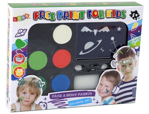Dječji set za oslikavanje lica sa šablonama