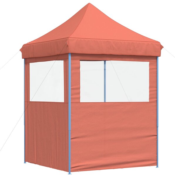 Šator za zabave Terakota 200 x 200 x 306 cm Oxford tkanina - Crvena / 200 x 200 x 306 cm