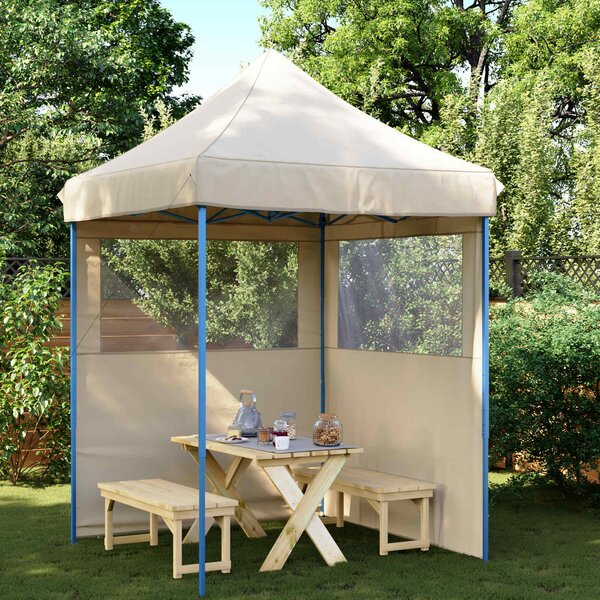 Šator za zabave Bež 200 x 200 x 306 cm Oxford tkanina - Bež / 200 x 200 x 306 cm