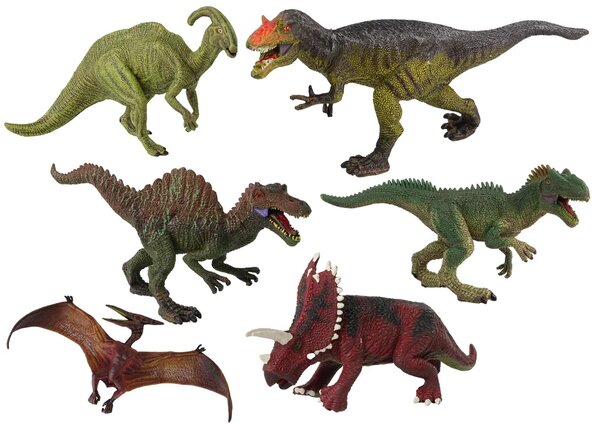 Set od 6 velikih figura dinosaura