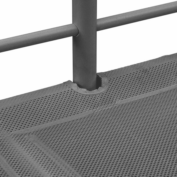Krevet na kat za djecu s toboganom Crna i antracit 107 x 200 cm - Crna / 107 x 200 cm