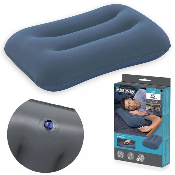Napuhani baršunasti jastuk 42 × 26 cm Bestway 67121 · 67121-02