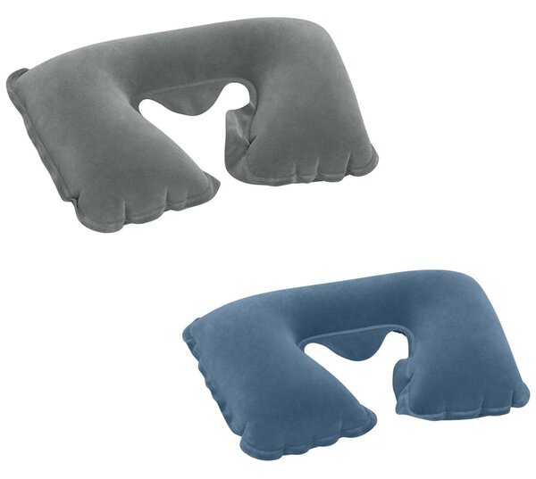 Putni jastuk kroasan 37 × 24 × 10 cm Bestway 67006 sivi