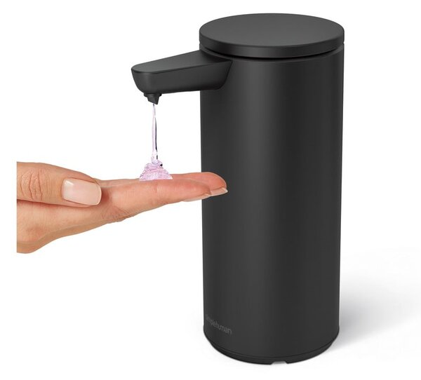 Crni željezan automatski dozator sapuna 266 ml – simplehuman
