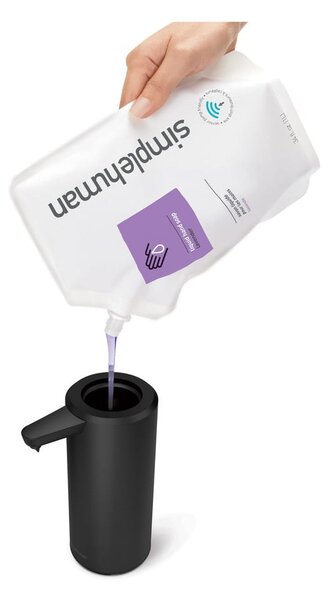 Crni željezan automatski dozator sapuna 266 ml – simplehuman