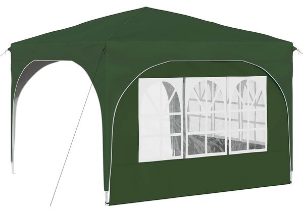 Rastezljivi šator za zabave 290 x 290 x 245 cm Zelena - Zelena / 290 x 290 x 245 cm