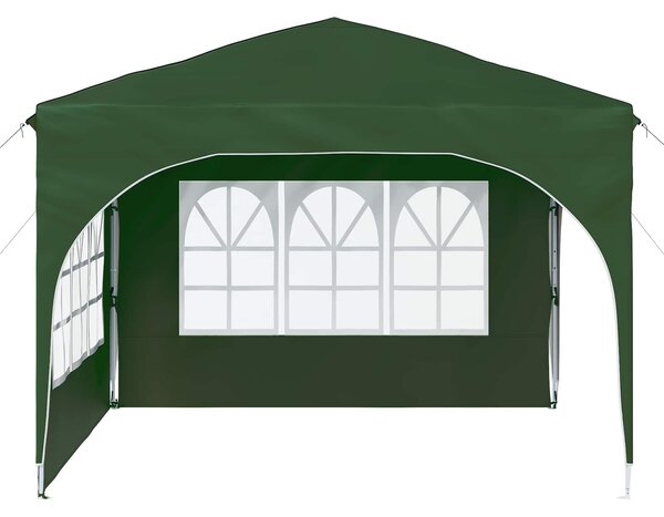 Rastezljivi šator za zabave 290 x 290 x 245 cm Zelena - Zelena / 290 x 290 x 245 cm