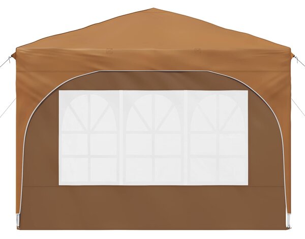 Rastezljivi šator za zabave 290 x 290 x 245 cm Bež - Bež / 290 x 290 x 245 cm