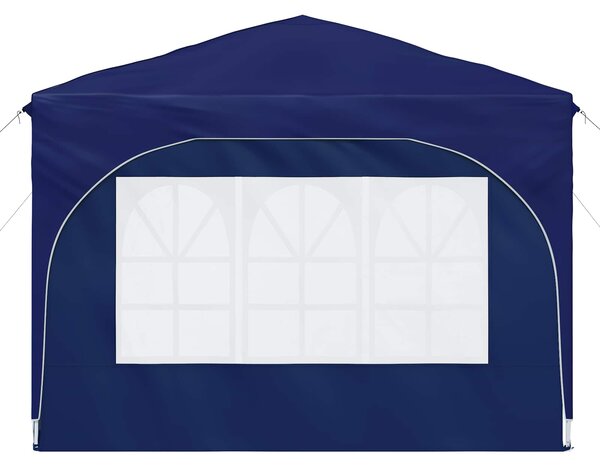 Rastezljivi šator za zabave 290 x 290 x 245 cm Plava - Plava / 290 x 290 x 245 cm