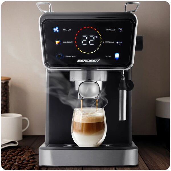 Espresso aparat Berdsen BD-771 20 bar crni