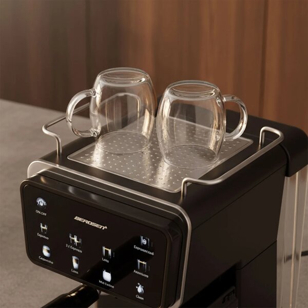 Espresso aparat Berdsen BD-773 20 bar s pjenjenjem crni