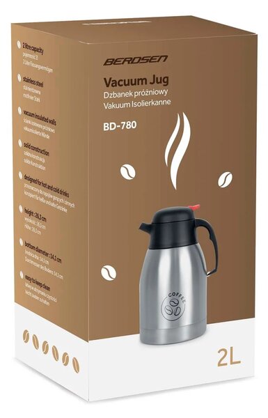Vakuumski vrč za kavu Berdsen BD-780 2 l