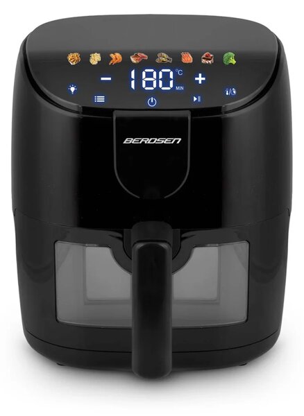 Friteza na vrući zrak 4 l Berdsen BD-658 1500 W crni