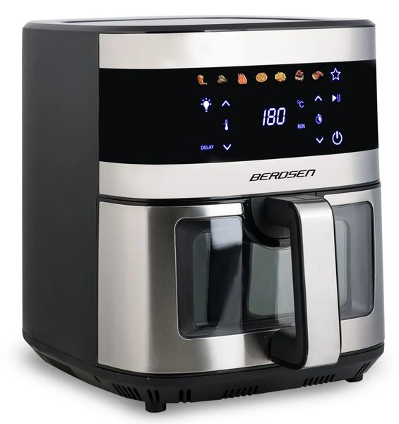 Friteza na vrući zrak 9,1 l Berdsen BD-656 1700 W srebrni