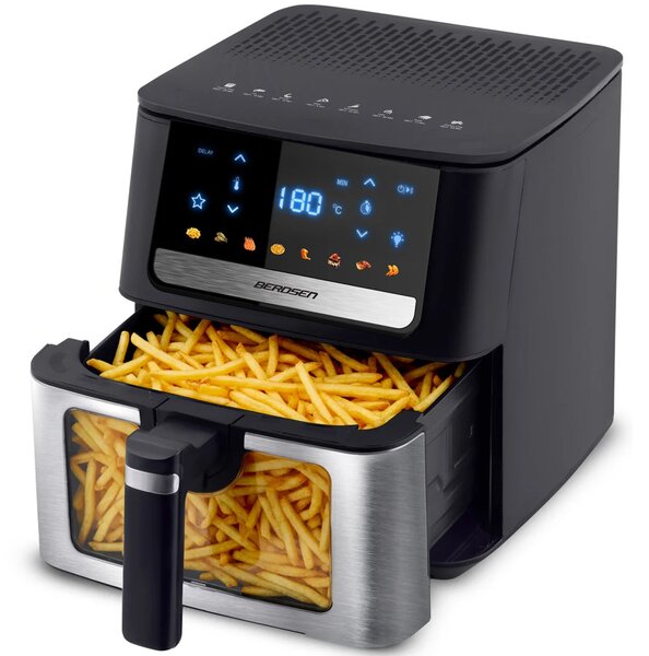 Friteza na vrući zrak 6,5 l Berdsen BD-655 1700 W crni