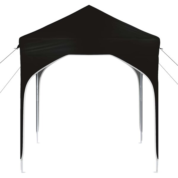 Rastezljivi šator za zabave 194 x 194 x 245 cm Crna - Crna / 194 x 194 x 245 cm