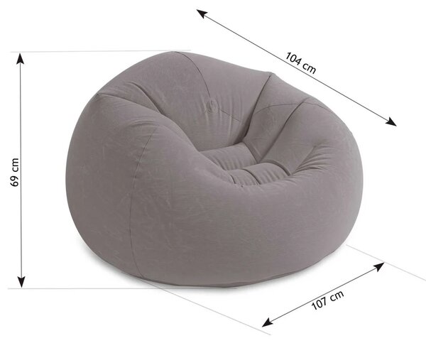 Fotelja i tabure na napuhavanje Intex 68579