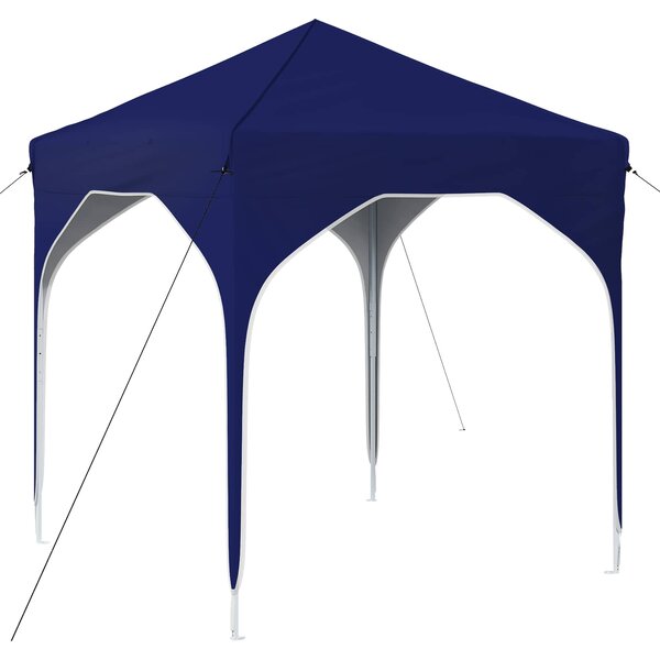 Rastezljivi šator za zabave 194 x 194 x 245 cm Plava - Plava / 194 x 194 x 245 cm