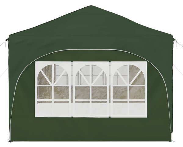Rastezljivi šator za zabave 575 x 288 x 245 cm Zelena - Zelena / 575 x 288 x 245 cm