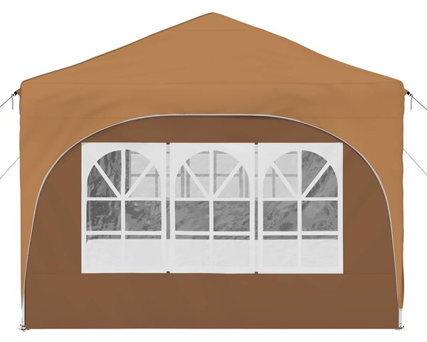 Rastezljivi šator za zabave 575 x 288 x 245 cm Bež - Bež / 575 x 288 x 245 cm