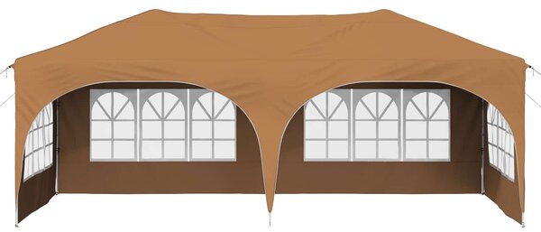 Rastezljivi šator za zabave 575 x 288 x 245 cm Bež - Bež / 575 x 288 x 245 cm