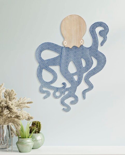 Mauro Ferretti Zidna dekoracija OCTOPUS 41X1,5X57 cm