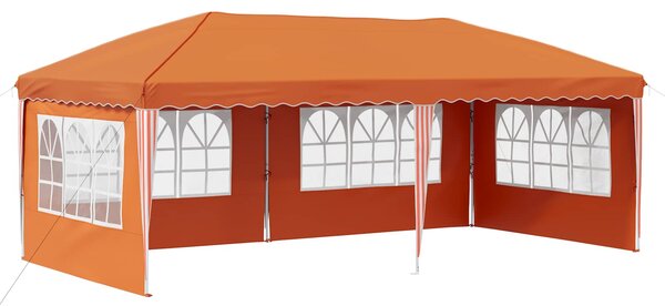 Rastezljivi šator za zabave 575 x 289 x 245 cm Narančasta - Narančasta / 575 x 289 x 245 cm