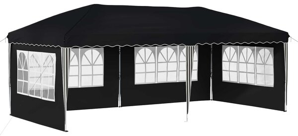 Rastezljivi šator za zabave 575 x 289 x 245 cm Antracit - Antracit / 575 x 289 x 245 cm