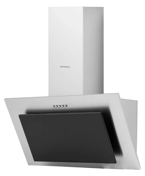 Kuhinjska napa s dimnjakom Berdsen BT-209 60 cm inox-crna