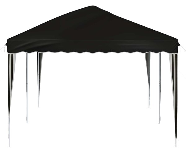 Rastezljivi šator za zabave 575 x 290 x 245 cm Crna - Crna / 575 x 290 x 245 cm
