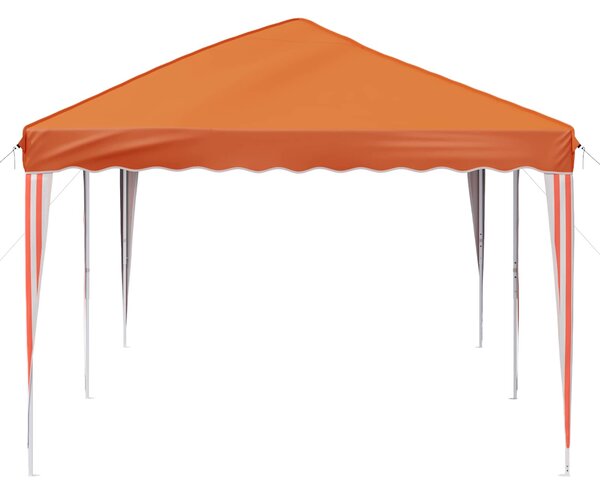 Rastezljivi šator za zabave 575 x 290 x 245 cm Narančasta - Narančasta / 575 x 290 x 245 cm