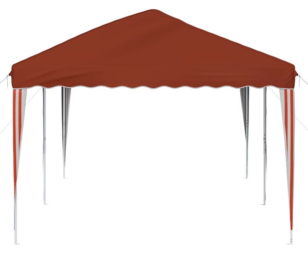 Rastezljivi šator za zabave 575 x 290 x 245 cm Terakota - Terakota / 575 x 290 x 245 cm